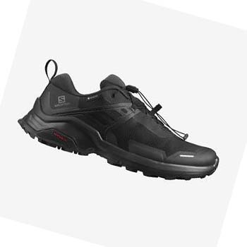 Tenis Senderismo Salomon X RAISE GORE-TEX Hombre Negros Negros | MX 3601AHK